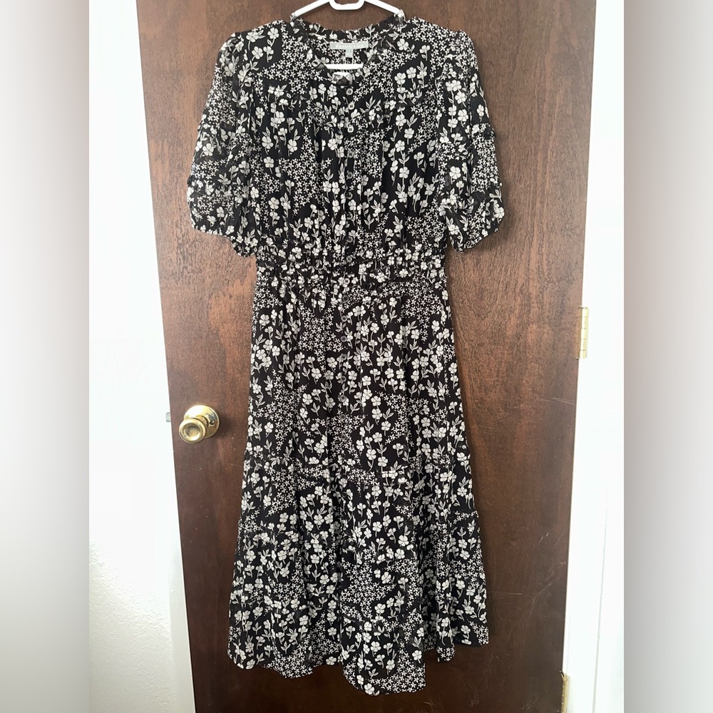 Daniel Rainn black dress